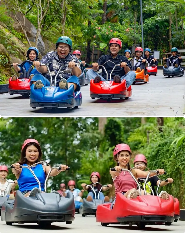 Mario Luge in Hanuman World